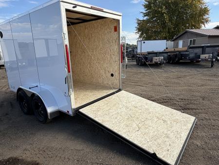 New 2027 Compass 6x12 V-Nose 7k Cargo Trailer