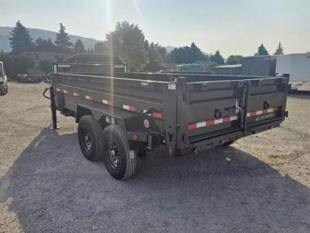 New 2027 Iron Bull 7'x14' 15k Gooseneck Dump Trailer