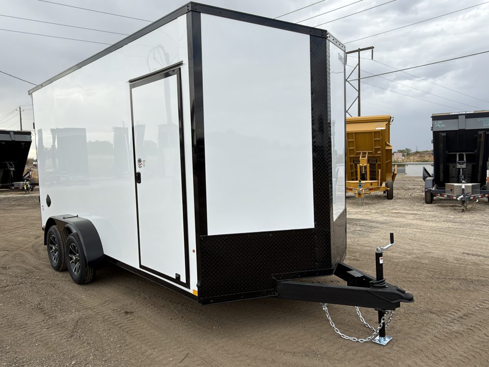 New 2027 Compass 7x16 V-Nose Cargo Trailer