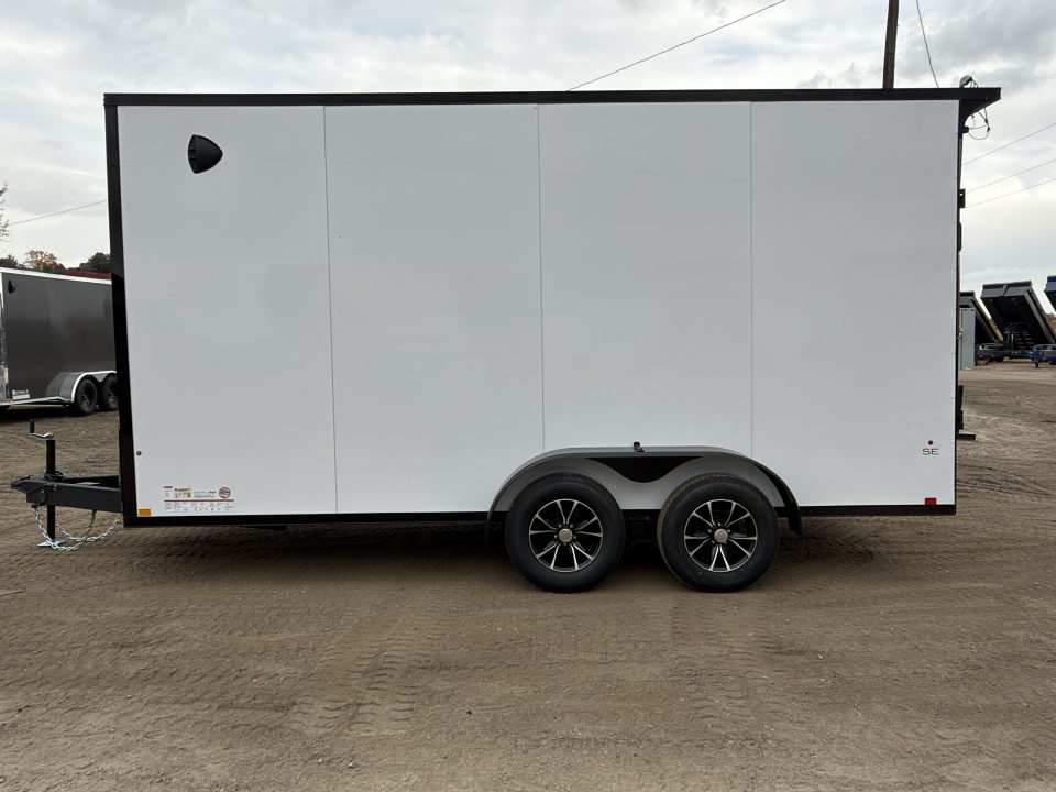 New 2027 Compass 7x16 V-Nose Cargo Trailer