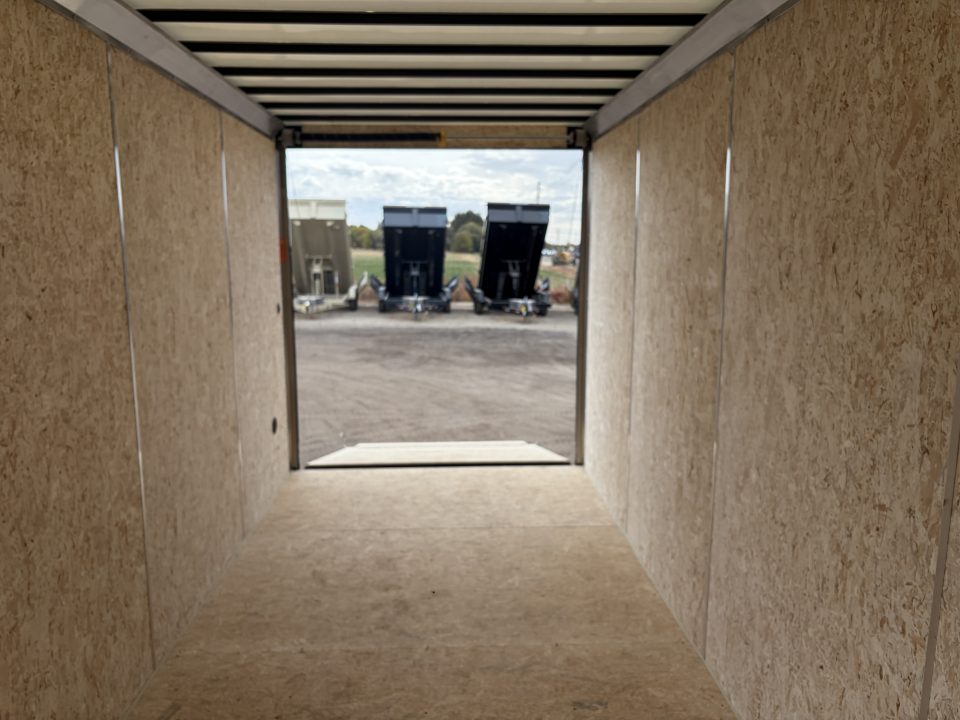 New 2027 Compass 7x16 V-Nose Cargo Trailer