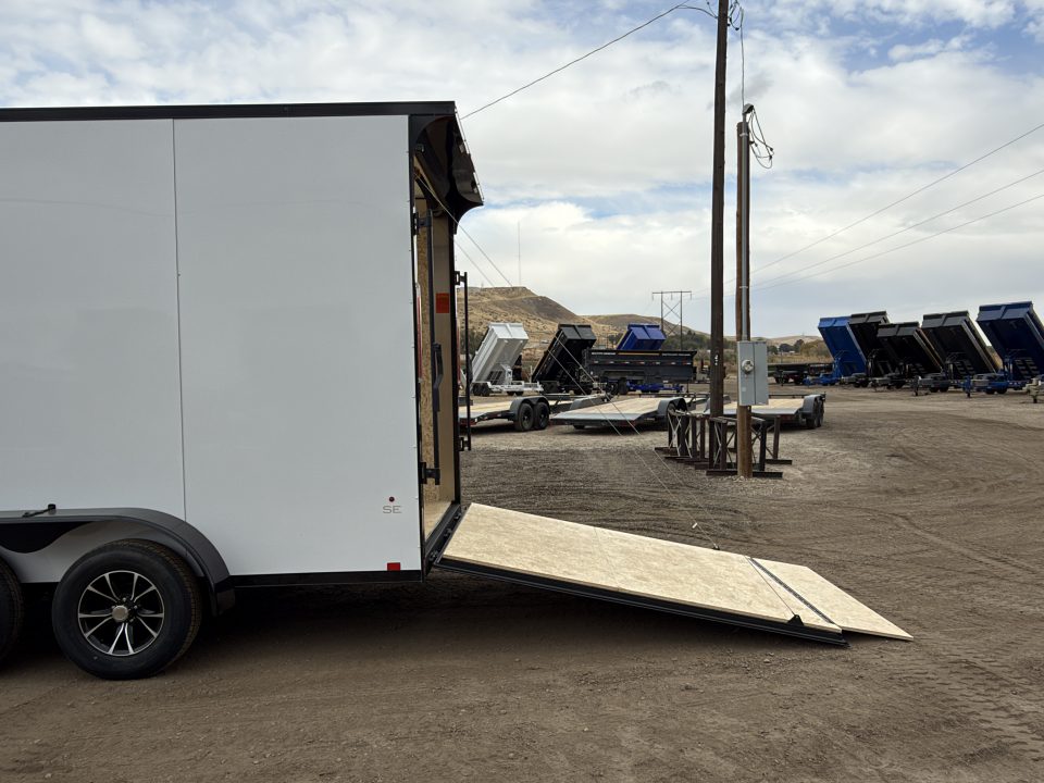 New 2027 Compass 7x16 V-Nose Cargo Trailer
