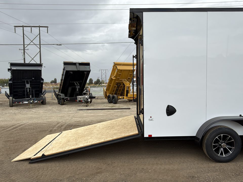 New 2027 Compass 7x16 V-Nose Cargo Trailer