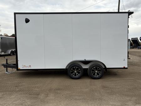 New 2027 Compass 7x16 V-Nose Cargo Trailer