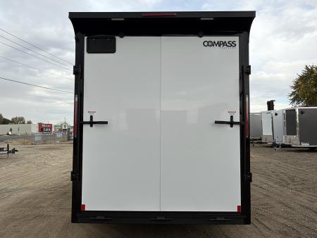 New 2027 Compass 7x16 V-Nose Cargo Trailer