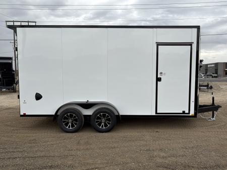 New 2027 Compass 7x16 V-Nose Cargo Trailer
