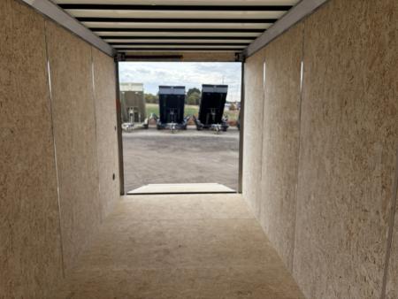 New 2027 Compass 7x16 V-Nose Cargo Trailer