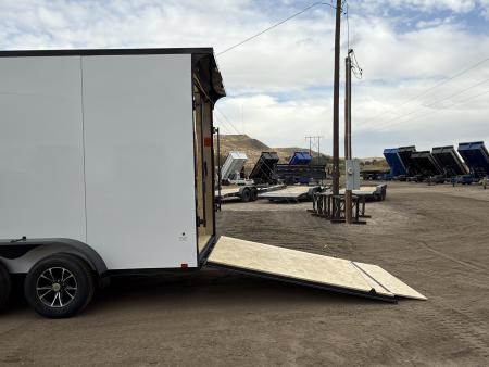 New 2027 Compass 7x16 V-Nose Cargo Trailer