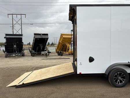 New 2027 Compass 7x16 V-Nose Cargo Trailer