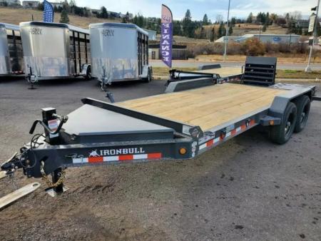 New 2027 Iron Bull 83x18 14k Equipment Trailer
