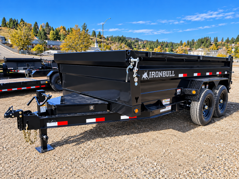 New 2027 Iron Bull 7x14 15k Dump Trailer