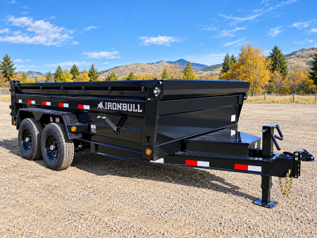 New 2027 Iron Bull 7x14 15k Dump Trailer