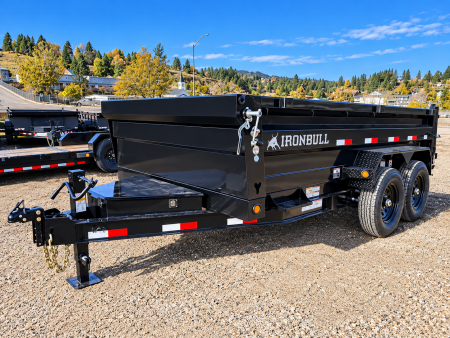 New 2027 Iron Bull 7x14 15k Dump Trailer