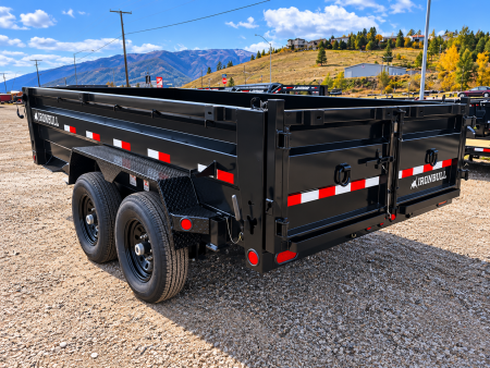 New 2027 Iron Bull 7x14 15k Dump Trailer