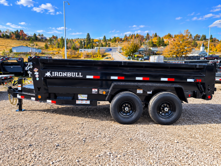 New 2027 Iron Bull 7x14 15k Dump Trailer