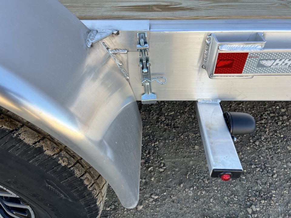 New 2027 H&H Trailers 24' Aluminum Speed Loader Tilt Trailer