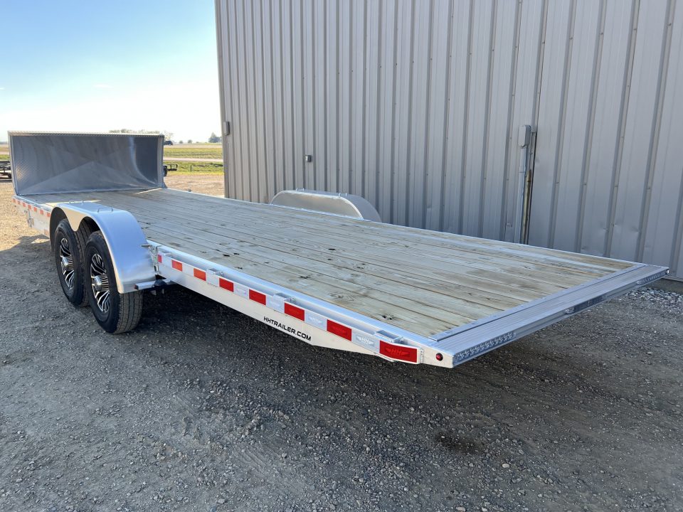 New 2027 H&H Trailers 24' Aluminum Speed Loader Tilt Trailer