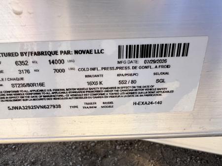 New 2027 H&H Trailers 24' Aluminum Speed Loader Tilt Trailer