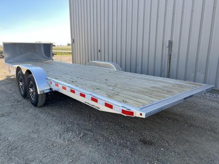 New 2027 H&H Trailers 24' Aluminum Speed Loader Tilt Trailer
