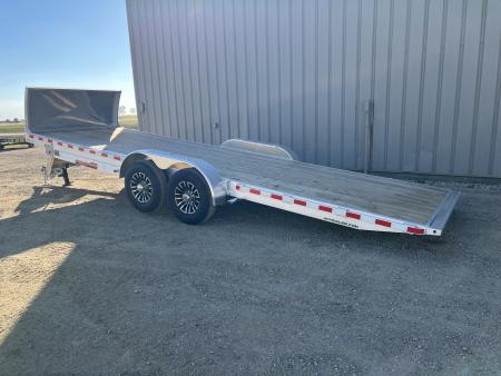 New 2027 H&H Trailers 24' Aluminum Speed Loader Tilt Trailer