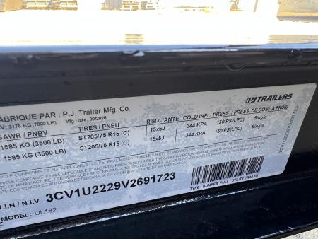 New 2027 PJ Trailers 18' HD Gate Utility Trailer