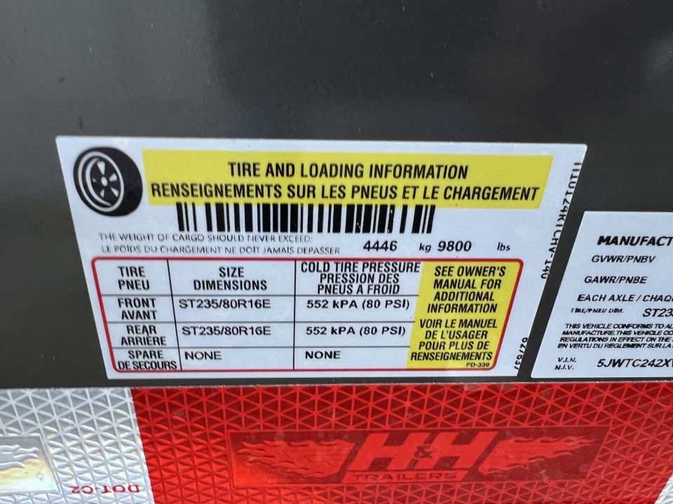 New 2027 H&H Trailers 8.5 x 24 Cargo / Enclosed Trailer