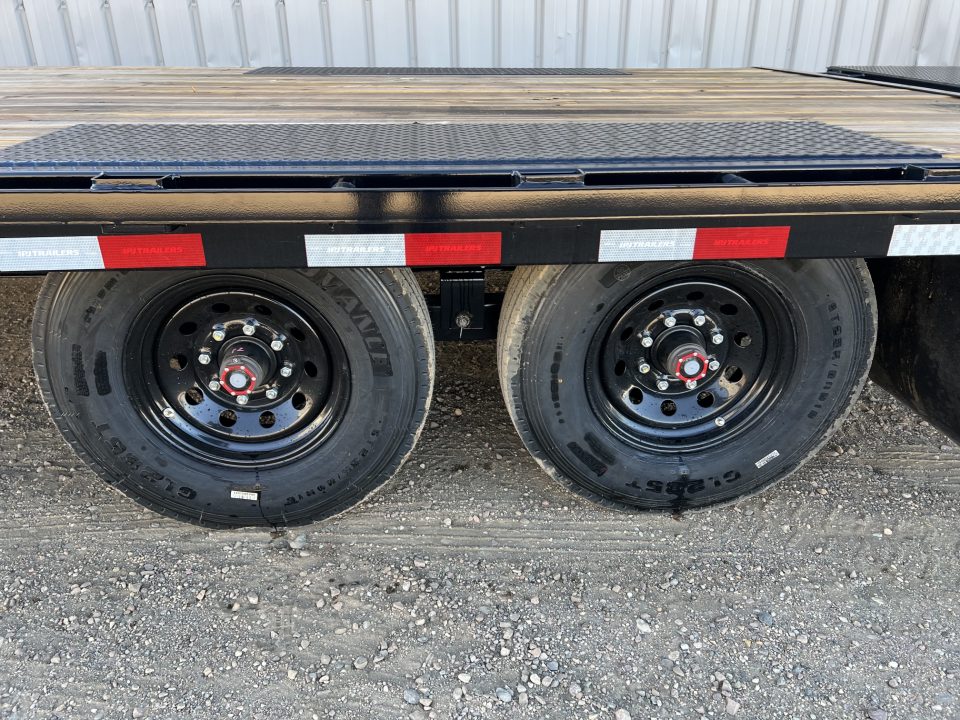 New 2027 PJ Trailers 24 Deckover F8 8K Axles Equipment Trailer