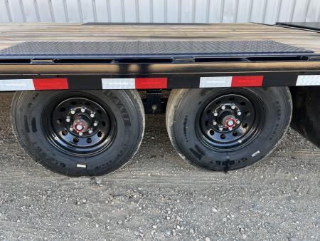 New 2027 PJ Trailers 24 Deckover F8 8K Axles Equipment Trailer