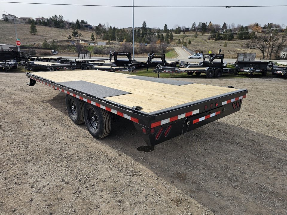 New 2027 Iron Bull 22' 14k Deckover Equipment Trailer