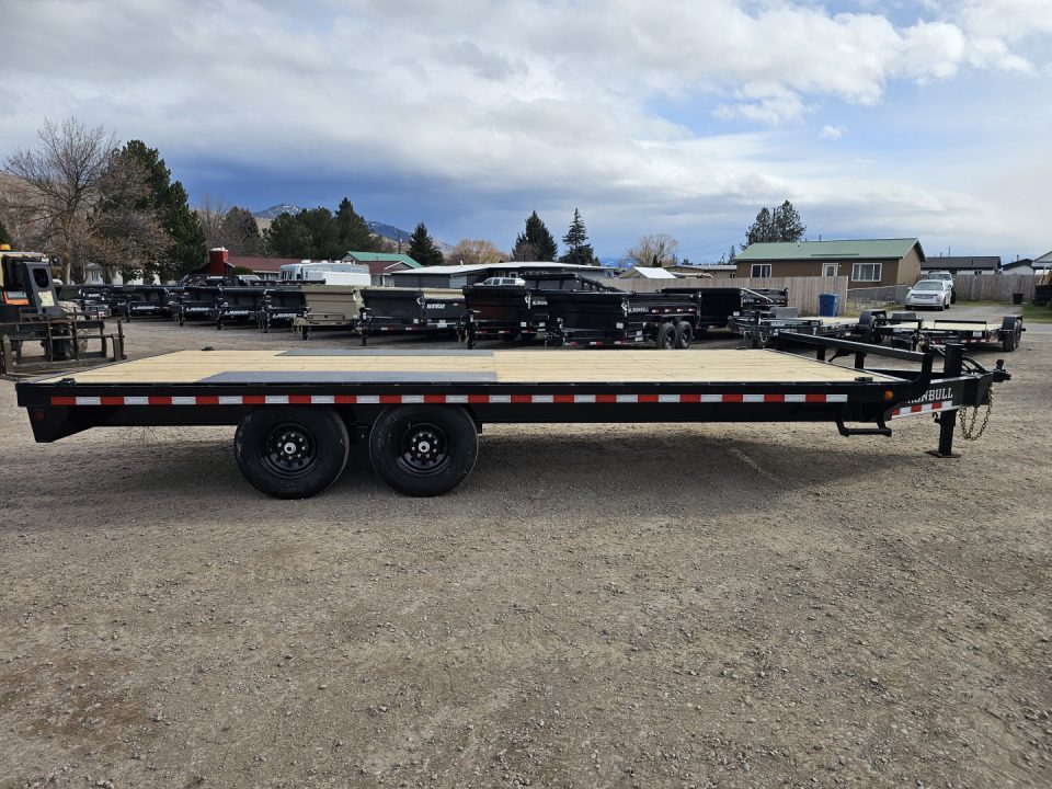 New 2027 Iron Bull 22' 14k Deckover Equipment Trailer