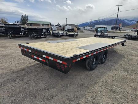 New 2027 Iron Bull 22' 14k Deckover Equipment Trailer