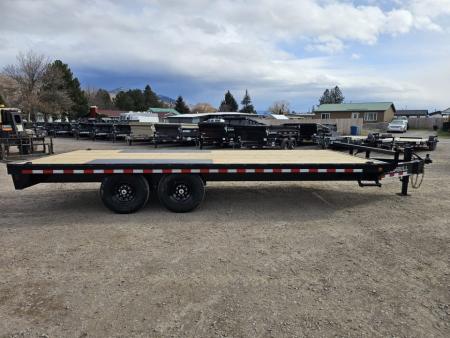 New 2027 Iron Bull 22' 14k Deckover Equipment Trailer