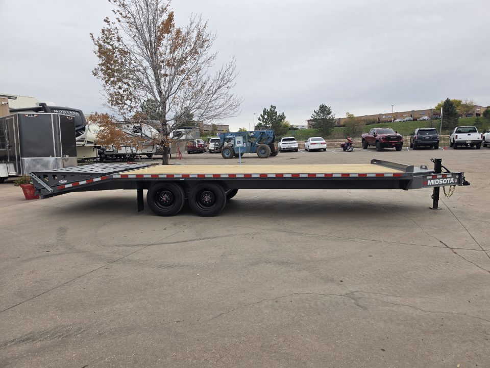 New 2027 Midsota N-FBGD24-176 Flatbed Trailer
