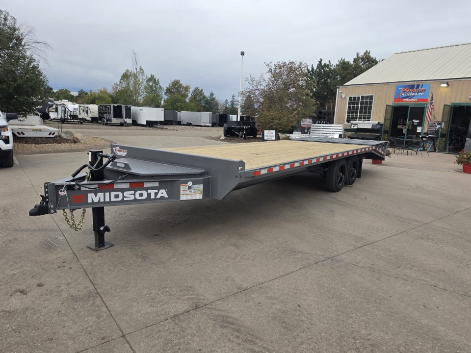 New 2027 Midsota N-FBGD24-176 Flatbed Trailer