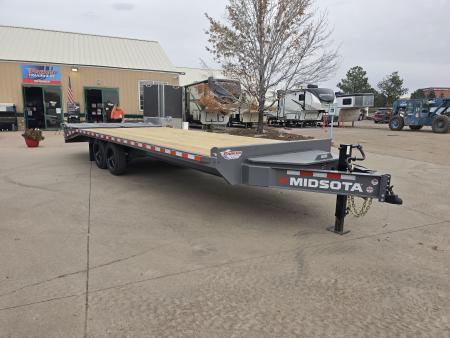 New 2027 Midsota N-FBGD24-176 Flatbed Trailer