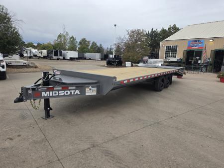 New 2027 Midsota N-FBGD24-176 Flatbed Trailer
