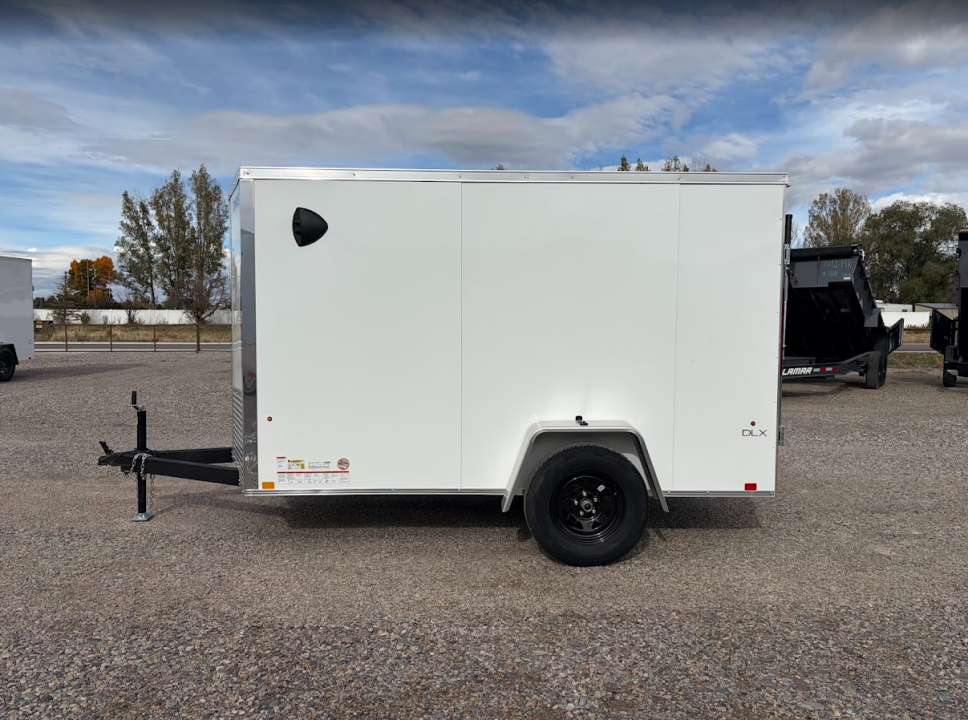New 2027 Compass 5X10 3K V-Nose Cargo Trailer