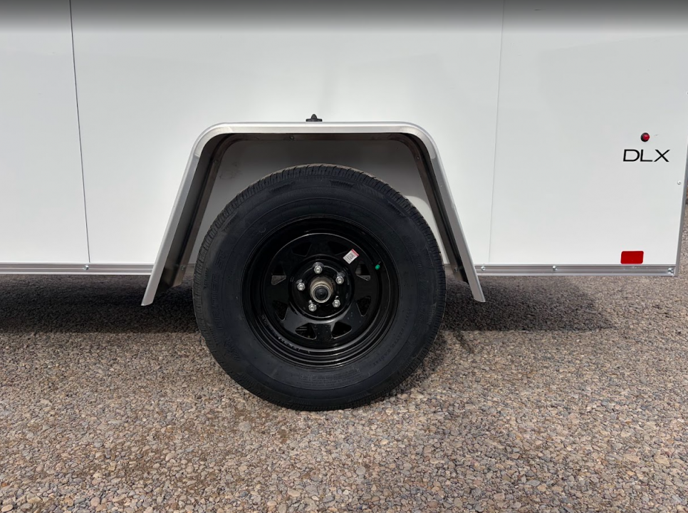 New 2027 Compass 5X10 3K V-Nose Cargo Trailer