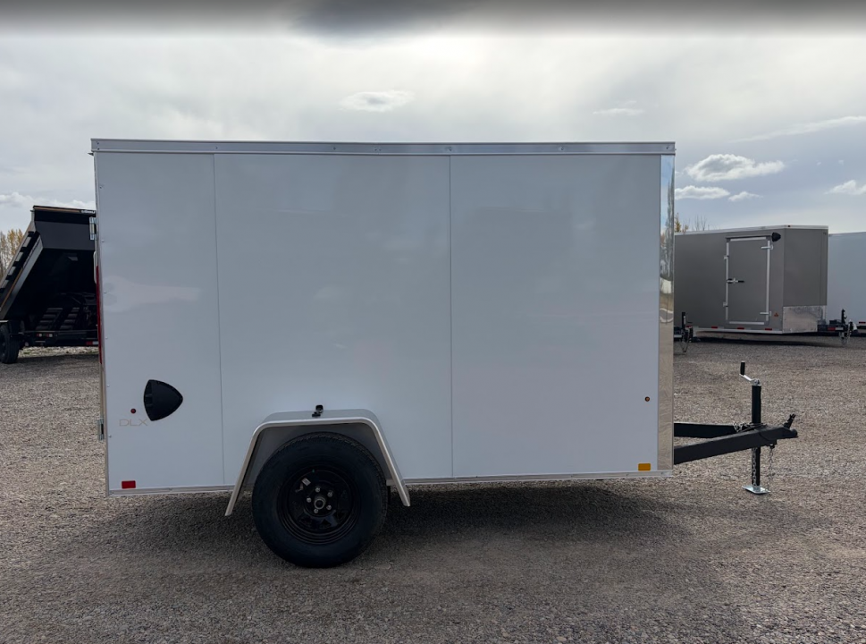 New 2027 Compass 5X10 3K V-Nose Cargo Trailer