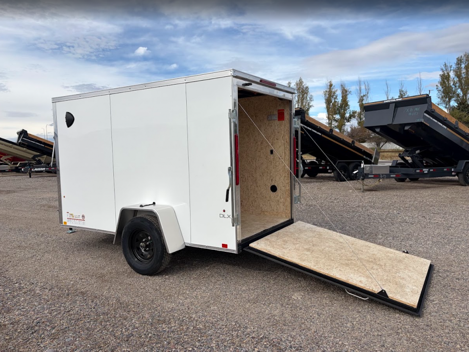 New 2027 Compass 5X10 3K V-Nose Cargo Trailer