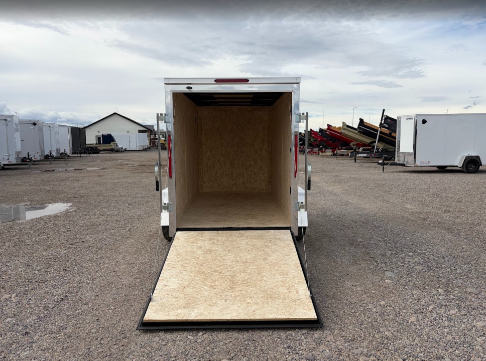 New 2027 Compass 5X10 3K V-Nose Cargo Trailer