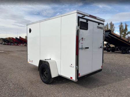 New 2027 Compass 5X10 3K V-Nose Cargo Trailer
