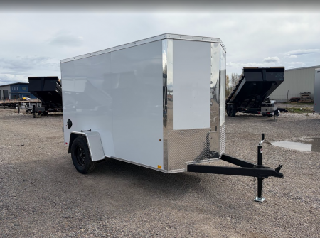New 2027 Compass 5X10 3K V-Nose Cargo Trailer