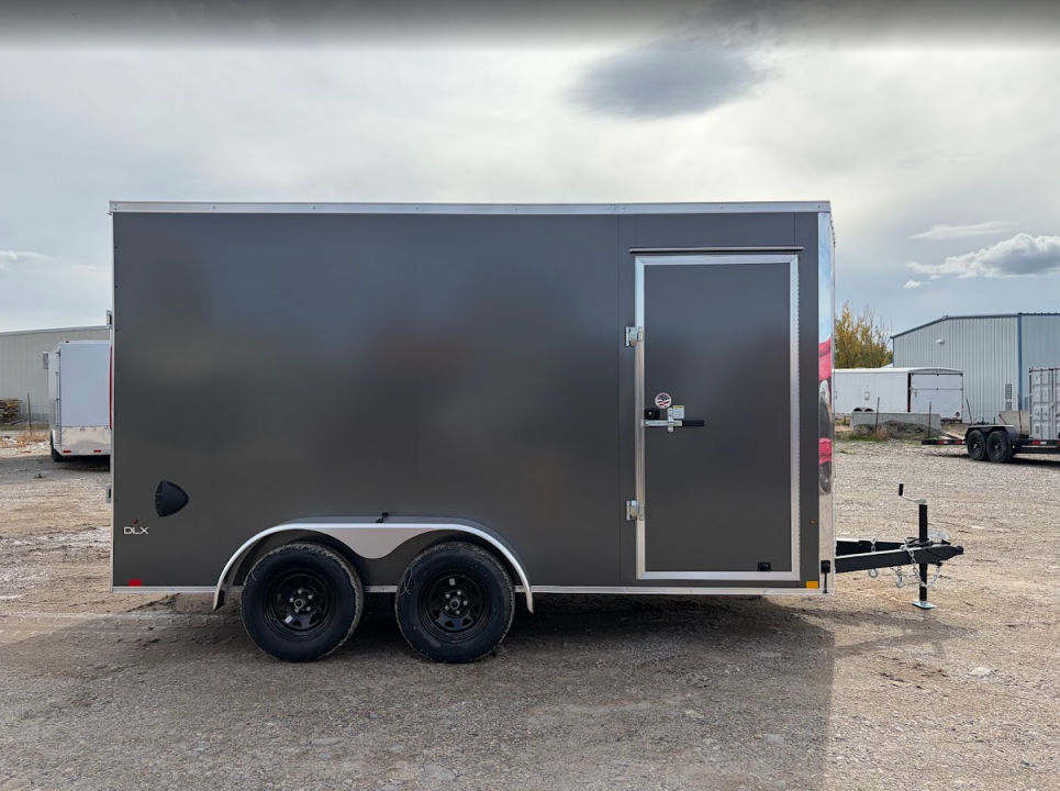 New 2027 Compass 7X14 7K V-Nose Cargo Trailer