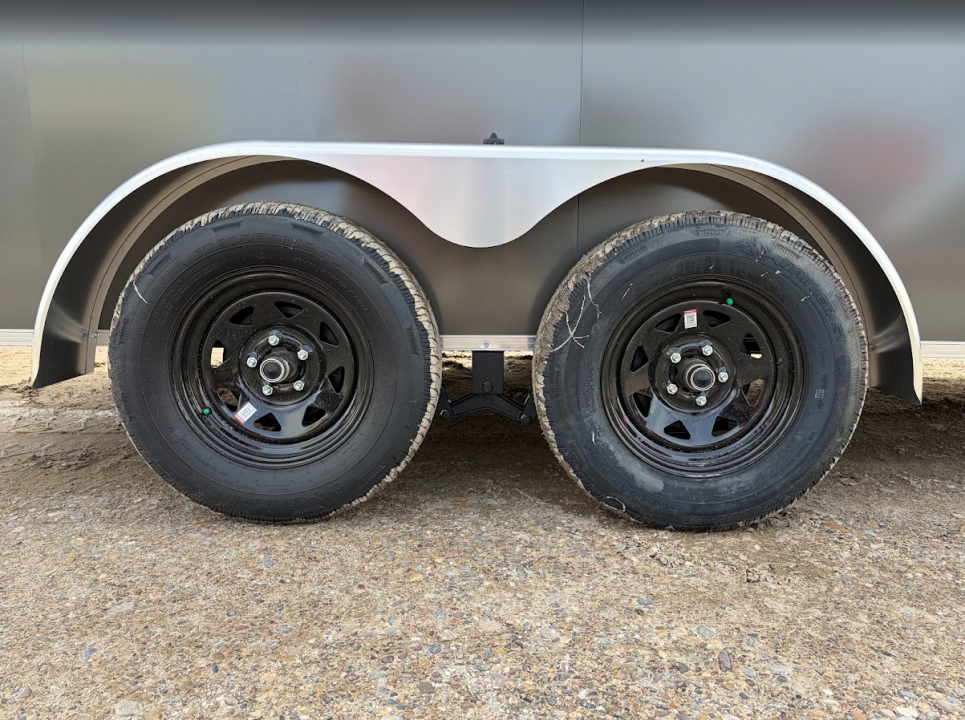 New 2027 Compass 7X14 7K V-Nose Cargo Trailer