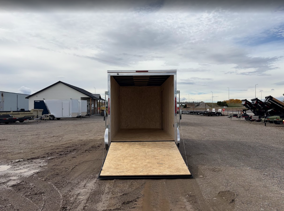 New 2027 Compass 7X14 7K V-Nose Cargo Trailer