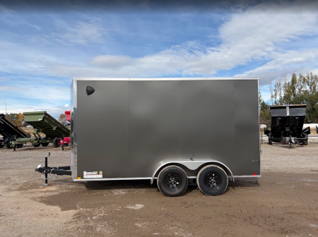 New 2027 Compass 7X14 7K V-Nose Cargo Trailer