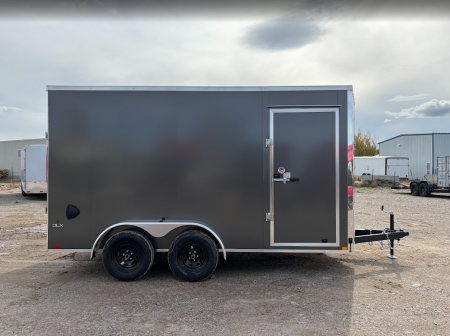 New 2027 Compass 7X14 7K V-Nose Cargo Trailer
