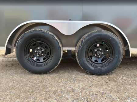 New 2027 Compass 7X14 7K V-Nose Cargo Trailer