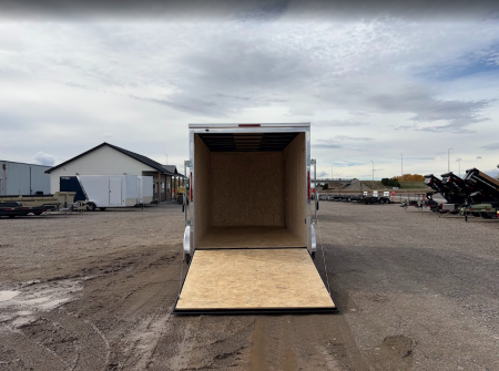 New 2027 Compass 7X14 7K V-Nose Cargo Trailer